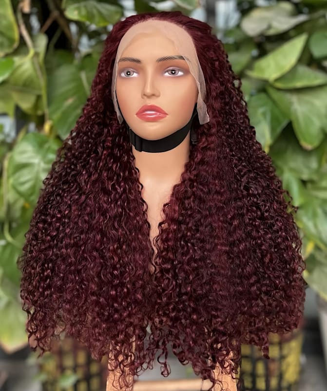 Deep Curly Wig — 100% Human Hair