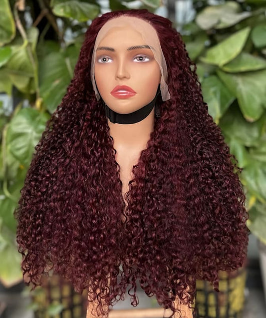 Deep Curly Wig — 100% Human Hair